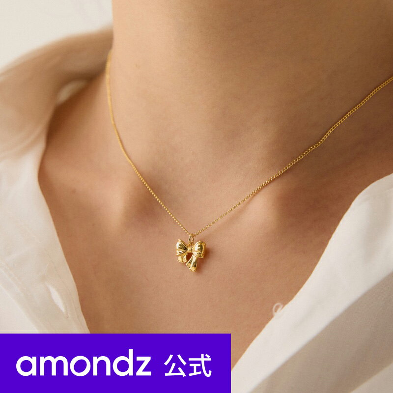 { y_g lbNX | RIBBON PENDANT NECKLACE | att | amondz