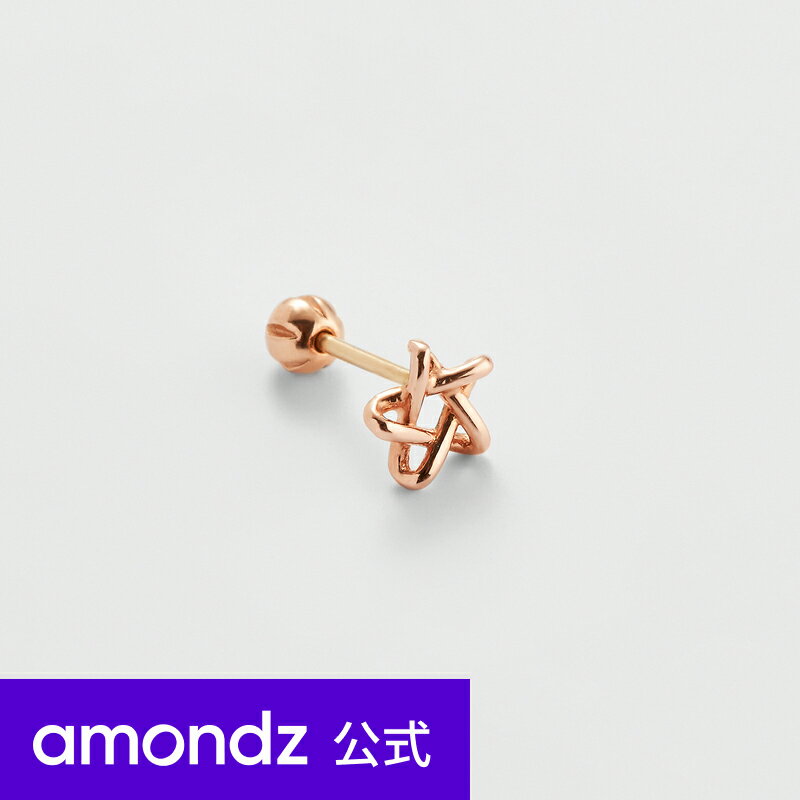 14 | K14   ɥ  塼 ԥ [󥰥] | 14K Rose Gold Drawing Star Piercing [Single] | weamondz | amondz