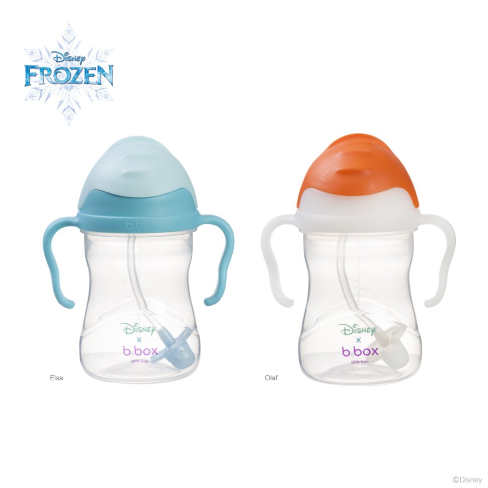 シッピーカップ アナと雪の女王 エルサ オラフのコラボアイテム ディズニー disney ストローマグカップ sippy cup bbox プレゼント ギフトにも ビーボックス 誕生日 食事 新生児 赤ちゃん 男の子 女の子 トレーニングマグ 取っ手付き 送料無料 アナ雪 ヒロイン