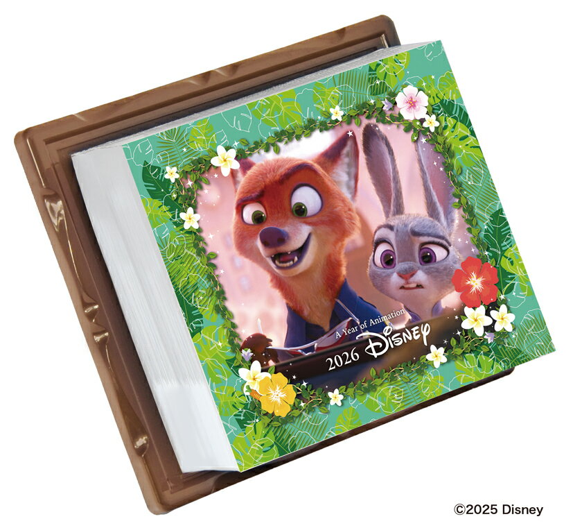 ディズニー/日めくり 2026年 カレンダー CL26-1070 カレナビ おしゃれ かわいい インテリア シンプル お洒落 プレゼントやプチギフトにも