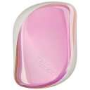 タングルティーザー TANGLE TEEZER　コンパクトスタイラー　ピンクシェル ウィッグブラシ ウィッグケア ヘアケア くし ブラシ 正規品