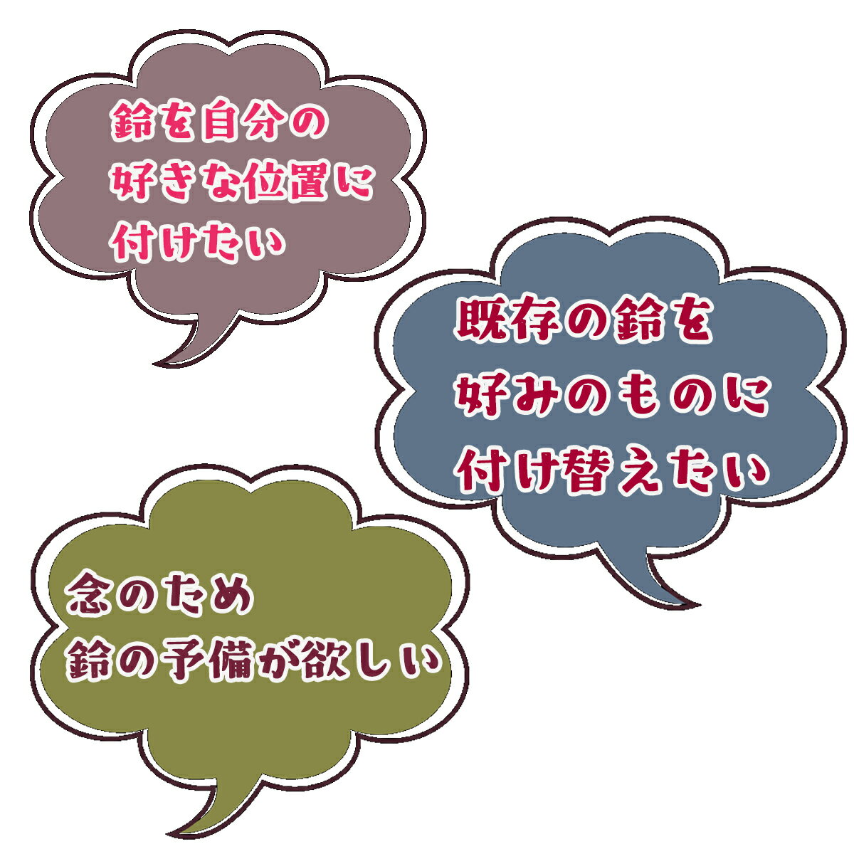 【鈴 単品販売 1個売り】猫用 猫用首輪 猫首輪 【首輪 付け替え用 予備】子猫 ~ 成猫