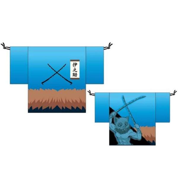 嘴平伊之助　鬼滅の刃(きめつのやいば) 羽織風巾着　全9種　ケイカンパニー　KY-HK-HI