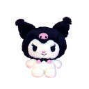 サンリオキャラクターズ ほわほわ ぬいぐるみ クロミ Sサイズ 147943-20 ナカジマコーポレーション(3)