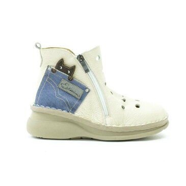 【P5倍★1万円(税込)以上ご購入で、可愛い靴下プレゼント★28日23:59まで】Estacion エスタシオン 靴 ショートブーツ レディース 猫 ネコ ダブルファスナー 本革 牛革 春ブーツ 幅広 3e相当 足に優しい 歩きやすい 痛くない コンフォート 旅行 F30302018