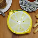 イタリア製 レモン柄 デザートボウル サラダボウル 白 黄 ハンドペイント 食器 ギフト 18cm 鉢 カラフル 小鉢 ヨーロッパ bre-1272le