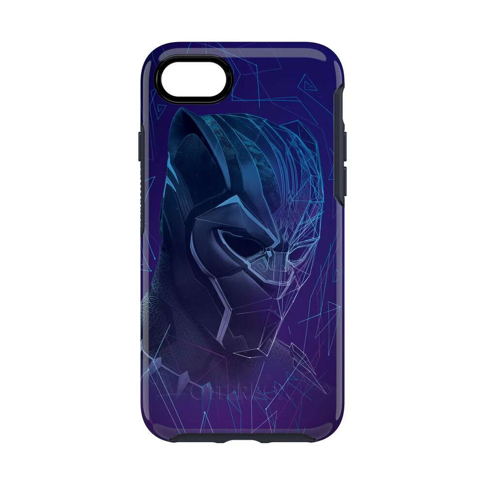 iPhone SE2 第2世代/8/7 ケース 耐衝撃 MARVEL マーベル OtterBox オッターボックス SYMMETRY Black Panthar [ Wakanda Forever ] スマホケース 画面割れ補償 アウトドア