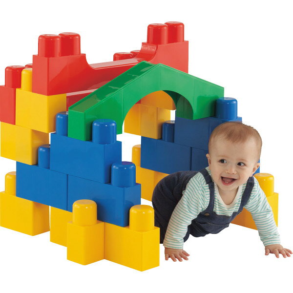 【おもちゃ】全身でブロック 入って遊べるセット YG-115＿大型ブロック おもちゃ 知育玩具 組み立て 秘密基地 室内遊び 創造力 想像力 ..