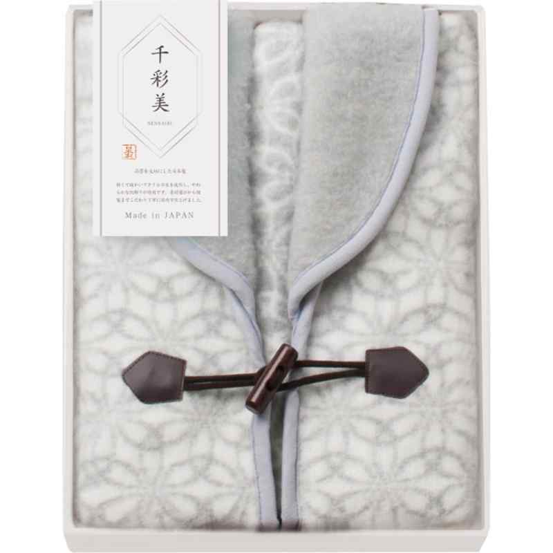 【お返し好適品】千彩美(七宝)ホームベスト グレー _敬老 介護 ファッション おしゃれ