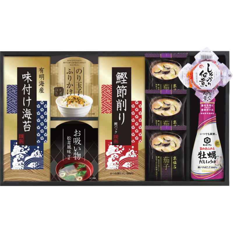 【お返し好適品】キッコーマン＆マルコメ和風詰合せ KM-30E