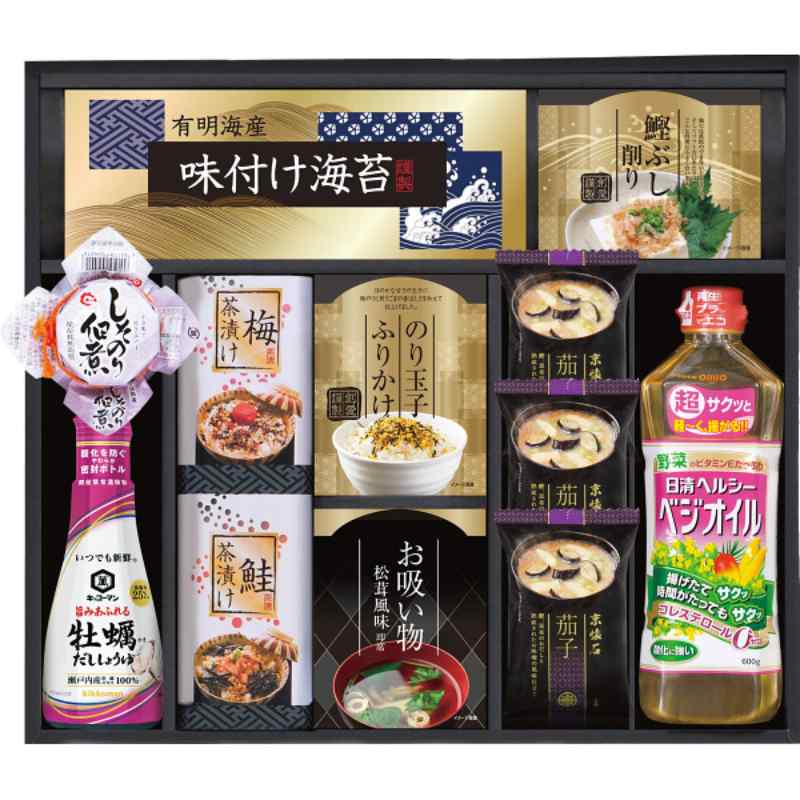 【お返し好適品】キッコーマン＆マルコメ和風詰合せ KM-40E