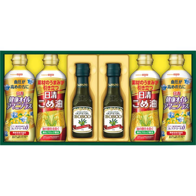 【春ギフト】ボスコ オリーブオイル&ヘルシーオイルギフト BMー30贈り物 進級 入学 卒業 お祝い 内祝 御祝 調味料 詰め合わせ セット