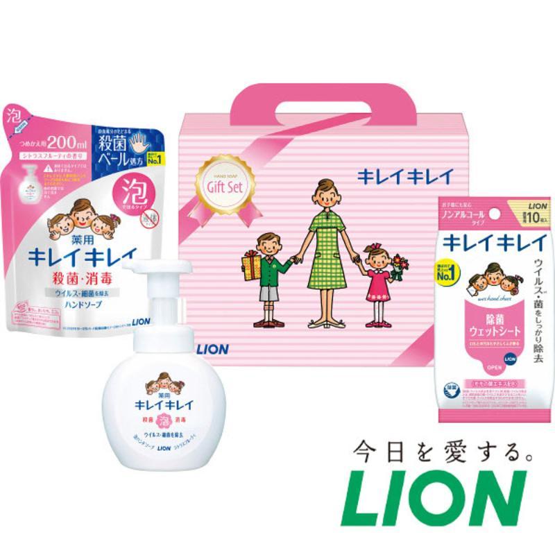 ライオン キレイキレイギフトセット LKG-10V贈り物 進級 入学 卒業 お祝い 内祝 御祝 新生活 洗剤 洗濯