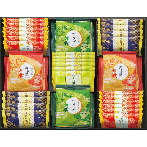 【春ギフト】金澤兼六製菓　おいしさいろいろ RGN-40R＿米菓　和菓子　箱菓子　海苔　乾物　内祝い　お..