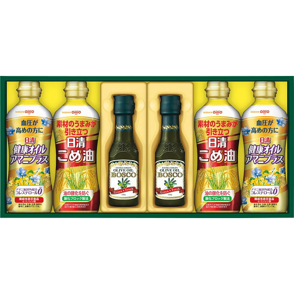 【春ギフト】ボスコ　オリーブオイル＆ヘルシーオイルギフト BMー30＿オイル　調味料　内祝い　お祝い　お返し