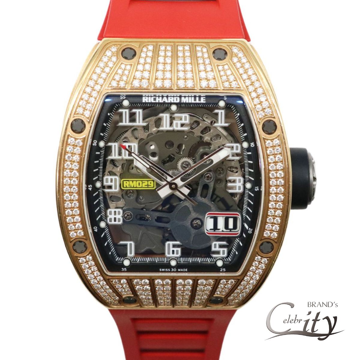 RICHARD MILLE【リシャールミル】オートマティックオーバーサイズデイトRM029 RGRG ローズゴールド【USED】