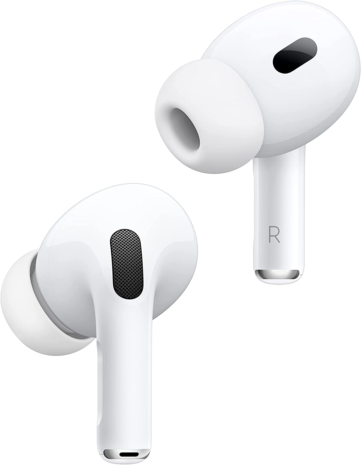 Apple AirPods Pro（第2世代）MQD83J/A カナル型 ワイヤレスイヤホン 左右分離 Bluetooth 5.3 タッチコントロール アクティブノイズキャンセリング 外部音取り込み 適応型オーディオ 空間オーディオ 防塵と耐汗水（IP54）AirPods Proと充電ケース