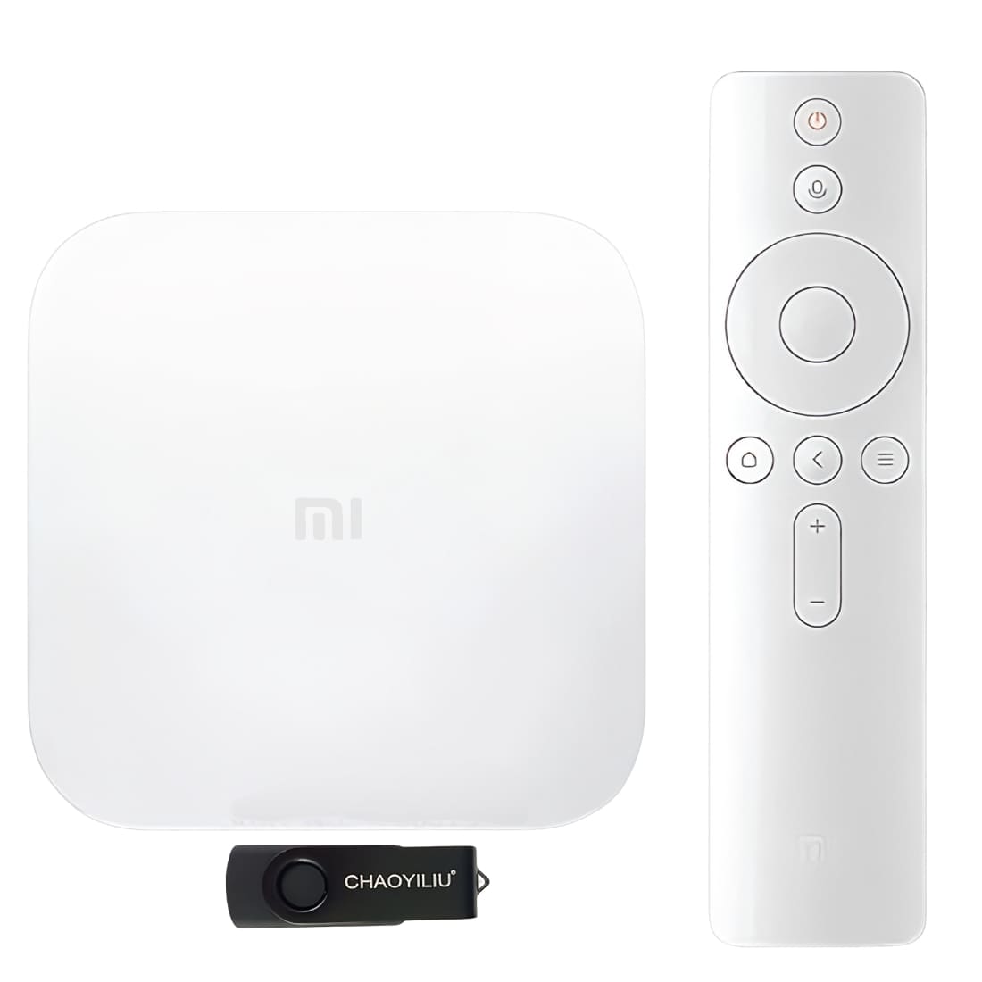 オリジナルセット Xiaomi Box 4S+USB 小米盒子4S MDZ-25-AA TVボックス 中国境内テレビの番組と映画と現場放送 中国番組 リモコン ※各地番組・放送は著作権や国際法など基づき有料放送か無料放送なのか自己責任でお調べください。 実用的 プレゼント