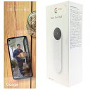 Google Nest Doorbell GA01318-JP 内蔵バッテリー 電源直結併用型 ドアベル バッテリー式 スマートフォン対応 ドアホン テレビホン...