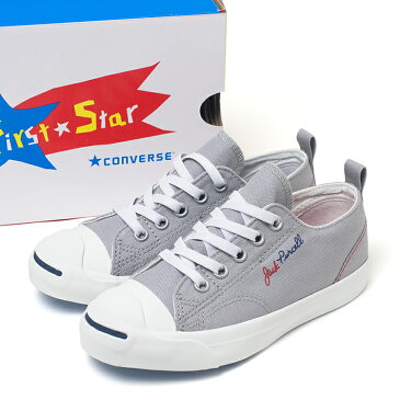 CONVERSE コンバース KID’S JACK PURCELL TRICOPOINT SLIPS キッズ ジャックパーセル スリップ グレー 【スニーカー 靴 シューズ スリッポン キッズ 子供 】 正規品 正規取扱店