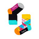 Happy Socks ハッピーソックス Argyle & 5color 2P Socks アーガイル＆5カラー 2Pソックス kary02-2000　靴下 ソックス カラフル ウール 2トーン コットン 子供 キッズ 正規品 正規取扱店