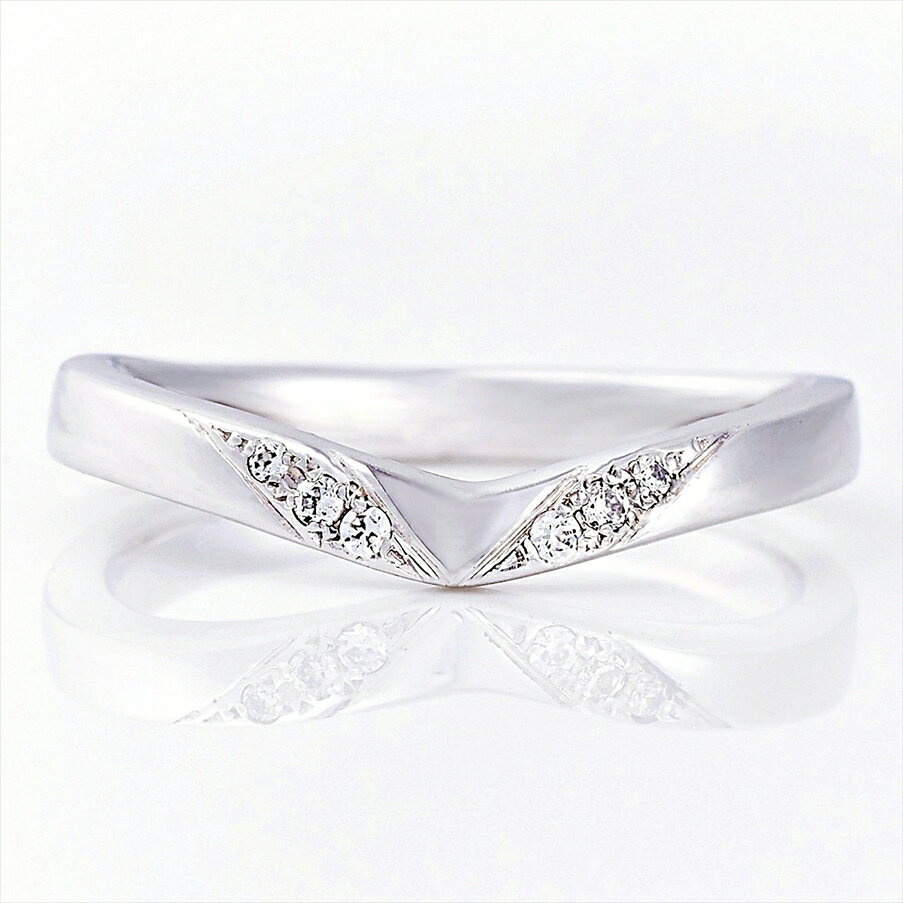 楽天CHERI DIAMOND 楽天市場店【30％OFFクーポン有〜7/24】レディース ダイヤモンド リング メレダイヤ 計0.04ct （スタンダードダイヤモンド仕様） [K10 ゴールド]品番:LF051 普段使い 指輪 重ね付け ピンキーリング 3号から おしゃれ かわいい シンプル つけっぱなし 結婚指輪 華やか