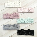 【FA SALE】【10％OFF】ベビー用 ヘアバンド ヘアアクセサリー 耳付きヘアバンド ☆柄 スター柄 星ドットプリント 0歳～2歳用 韓国子供服 可愛い カジュアル 普段使い 女の子 かわいい おしゃれ オシャレガール【メール便送料無料】