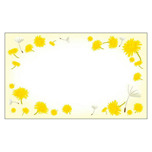 サンキューカード たんぽぽ メッセージカード ミニ グリーティングカード 感謝 ぷちカード ありがとうカード おめでとうカード 名刺サイズ メッセージカード ...