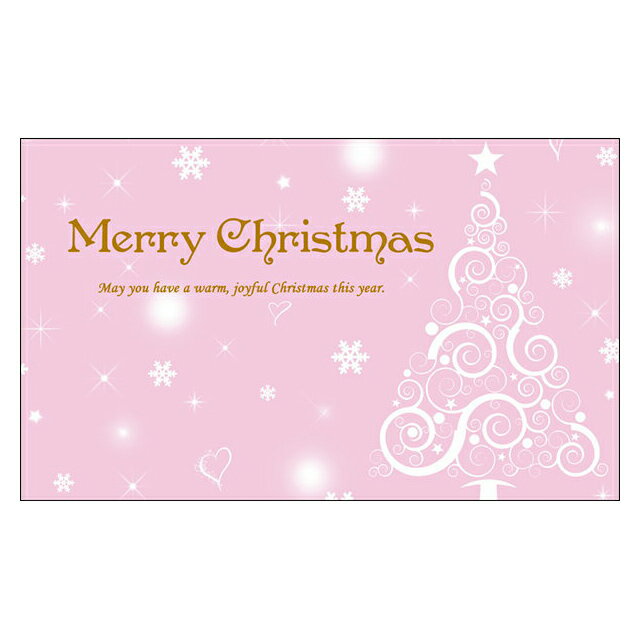 クリスマス サンタ サンキューカード メッセージカード ミニ グリーティングカード 感謝 ぷちカード ありがとうカード おめでとうカード 名刺サイズ デザイン...