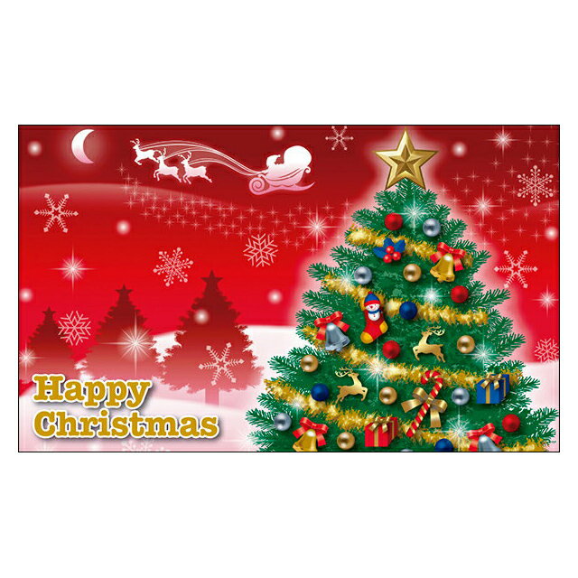 クリスマス サンタ サンキューカード メッセージカード ミニ グリーティングカード 感謝 ぷちカード ありがとうカード おめでとうカード 名刺サイズ デザイン ...