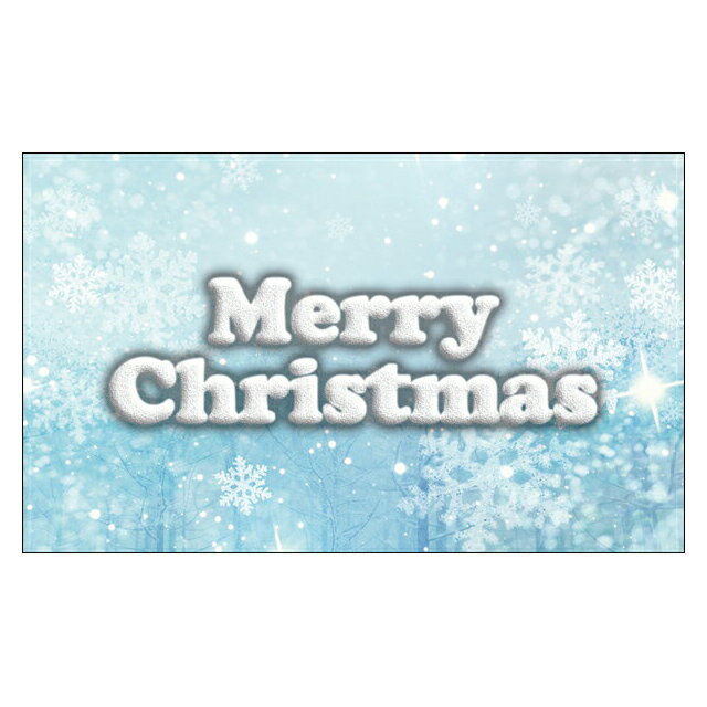 クリスマス サンタ サンキューカード メッセージカード ミニ グリーティングカード 感謝 ぷちカード ありがとうカード おめでとうカード 名刺サイズ デザイン ...