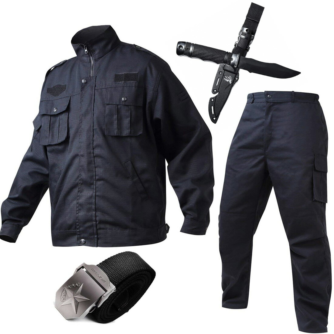 サバゲー｜黒装備の服装で揃えたい！黒のBDU・戦闘服セットの