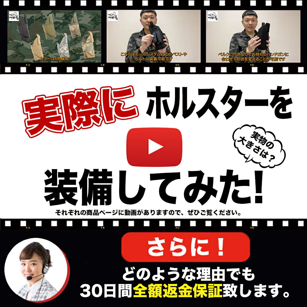 【送料無料】サバゲー装備ホルスターサバイバルゲーム装備品レッグホルスターハンドガンホルスター【6タイプカラー】Molleシステム対応自由脱着ハロウィンコスプレ
