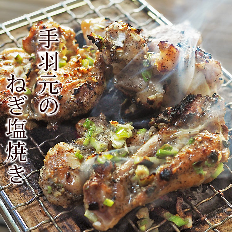 焼き鳥 国産 手羽元 ねぎ塩 5本 BBQ バーベキュー 焼鳥 惣菜 おつまみ 家飲み グリル ギフト 肉 生 チ..