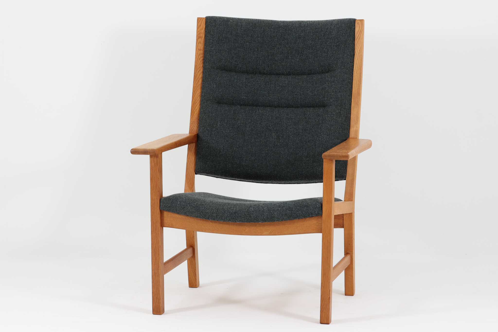 Hans J.Wegner（ハンス・J・ウェグナー）　ハイバックアームチェア　AP50　オーク材　A.P. Stolen【デンマーク製 アンティーク ダイニングチェア パソコンデスクチェア おしゃれ インテリア おすすめ】