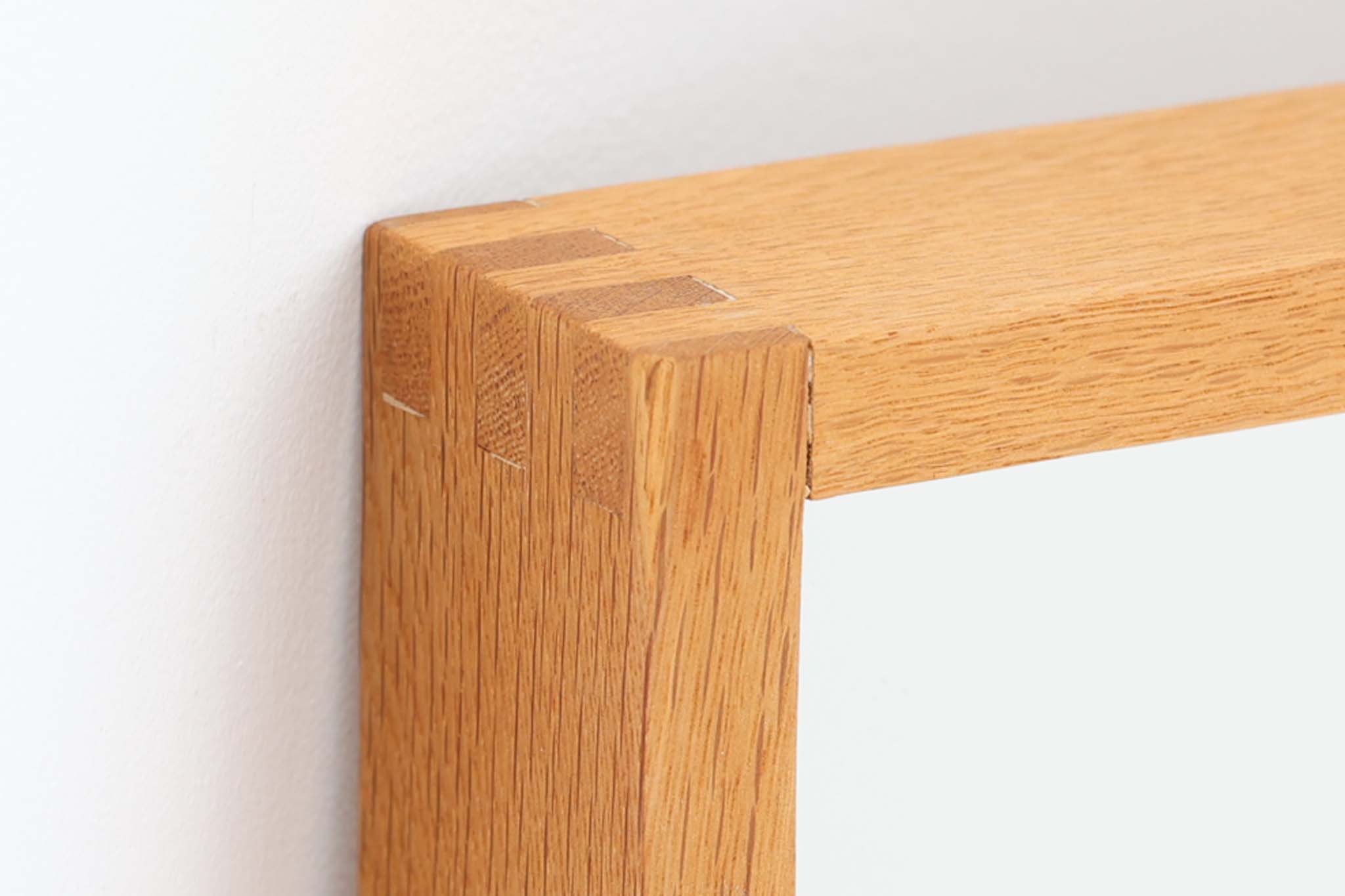 Aksel Kjersgaard(アクセル・キアスゴー) オーク材ミラー 壁掛け/立て掛け 高さ102cm デンマーク製 北欧ビンテージ家具【アンティーク 北欧インテリア おしゃれ】 [3]