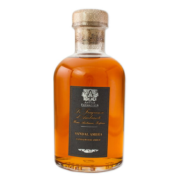 アンティカファルマシスタ(ANTICA FARMACISTA) サンダルウッド アンバー(Sandalwood Amber) リードディフューザー 500ml 送料無料 プレゼント 父の日 ラッピング 芳香剤