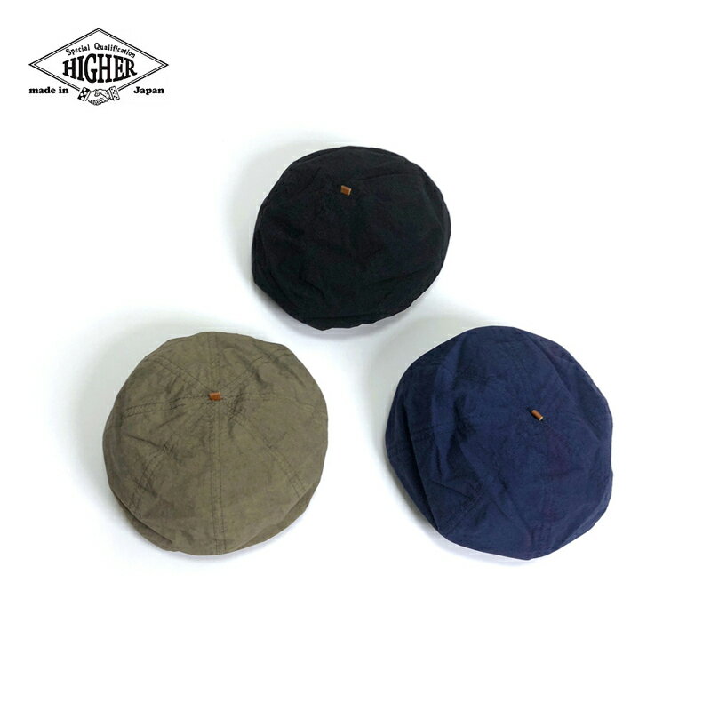 HIGHER ϥ䡼[HT18018]åȥͥ٥졼 COTTON LINEN BERET
