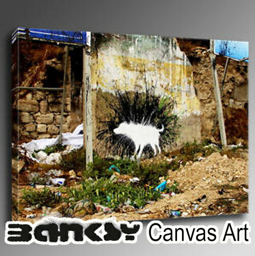 バンクシー 壁掛け アート アートパネル ポスター アートフレーム BANKSY CANVAS ART バンクシー