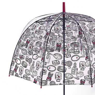 FULTON × LULU GUINNESS 傘 レディース バードケージ ドレッシング テーブル フルトン ルルギネス 長傘 コスメ柄 カラフル かさ プレゼント ギフト クリスマス