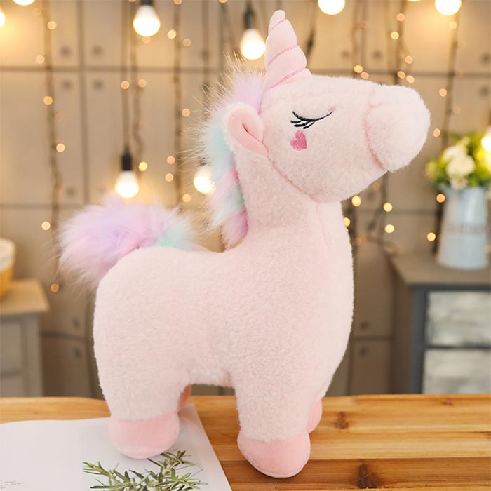 ぬいぐるみ ユニコーン 抱き枕 抱きまくら 可愛い かわいいマスコット 動物 ふんわり 手触り 女の子 癒やしグッズ　置物 お誕生日　結婚祝い 出産祝い プレゼント　ギフト　贈り物　子供 彼女彼氏へ 店飾り ピンク ホワイト 65cmの商品画像 3