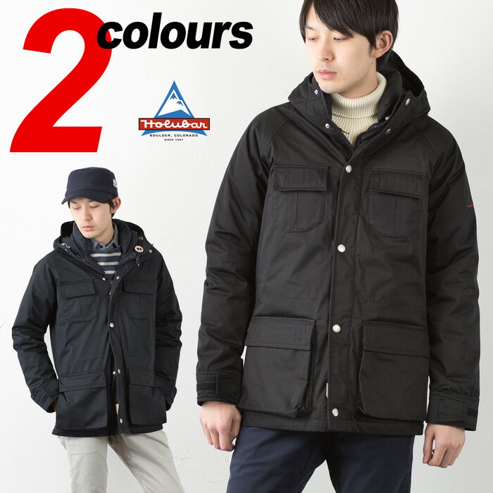 ホルバー ダウン メンズ 【10%OFF】ホルバー ディアハンター パーカー HOLUBAR DEERHUNTER PARKA M051 ダウンジャケット/マウンテンパーカー