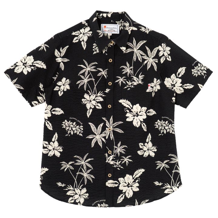 Rakuten - かりゆしウェア レディースレギュラーシャツ（028）全3色 半袖 BLACK/JL0102836