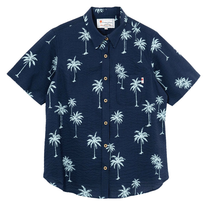 Rakuten - かりゆしウェア レディースレギュラーシャツ（029）全3色 半袖 NAVY BLUE/JL0102936