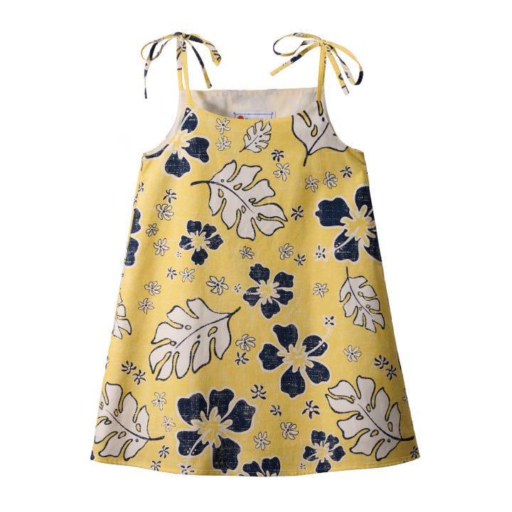 Rakuten - かりゆしウェア キッズワンピース 全7色 半袖 YELLOW/JK1404237