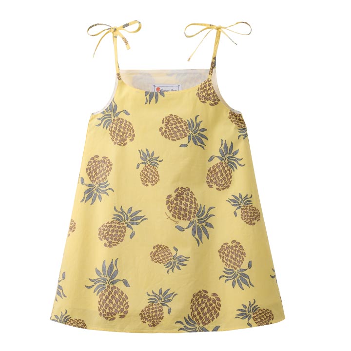 Rakuten - かりゆしウェア キッズワンピース 全3色 YELLOW/JK0204337