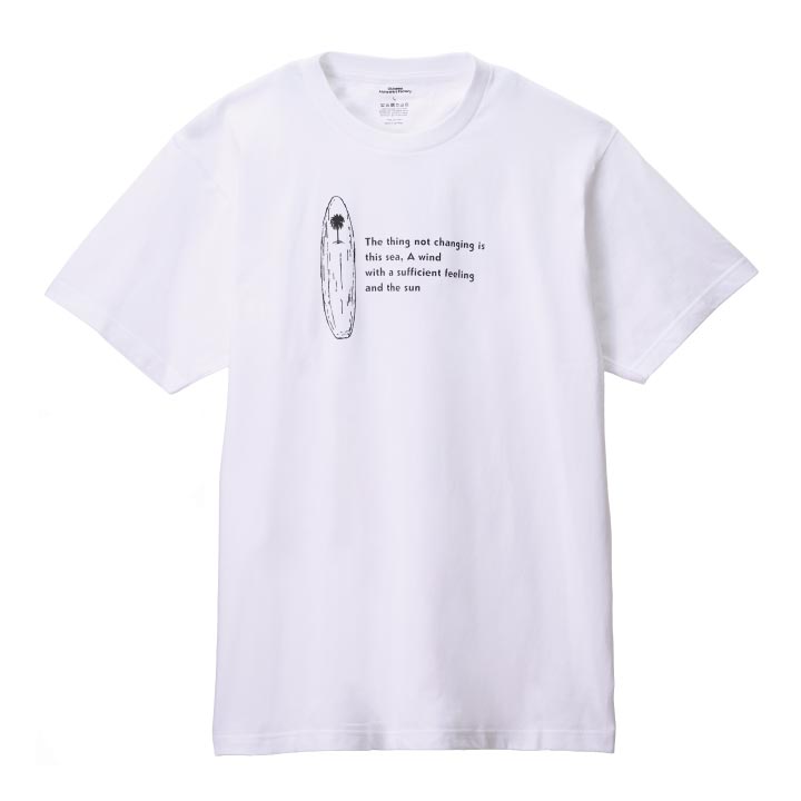 Rakuten - オリジナルTシャツ(surfboard) 全2色 半袖 WHITE/JU1100335