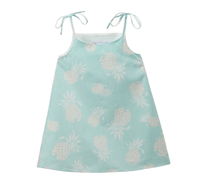 Rakuten - かりゆしウェア キッズワンピース 全2色 半袖 LIGHT BLUE/JK1404338