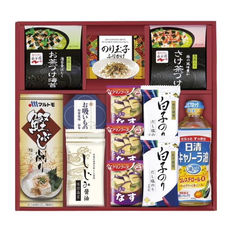 【送料無料】アマノフーズ＆永谷園　食卓セット プレゼント ギフト 贈り物 贈答品 父の日 ココアルデ 【単品配送】 BS-50H L8080050