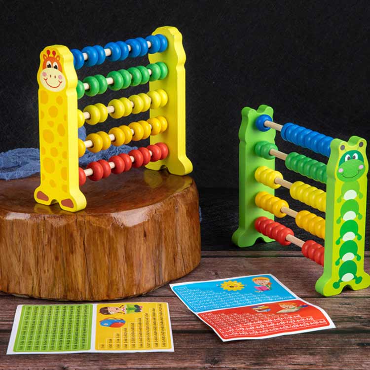 足し算 幼稚園 教具 百玉そろばん 子供 そろばん 数字 100 算数 おもちゃ 知育 学習玩具 男の子 女の子 6+歳 子ども 小学生 ギフト カラフル 色認知 送料無料 2